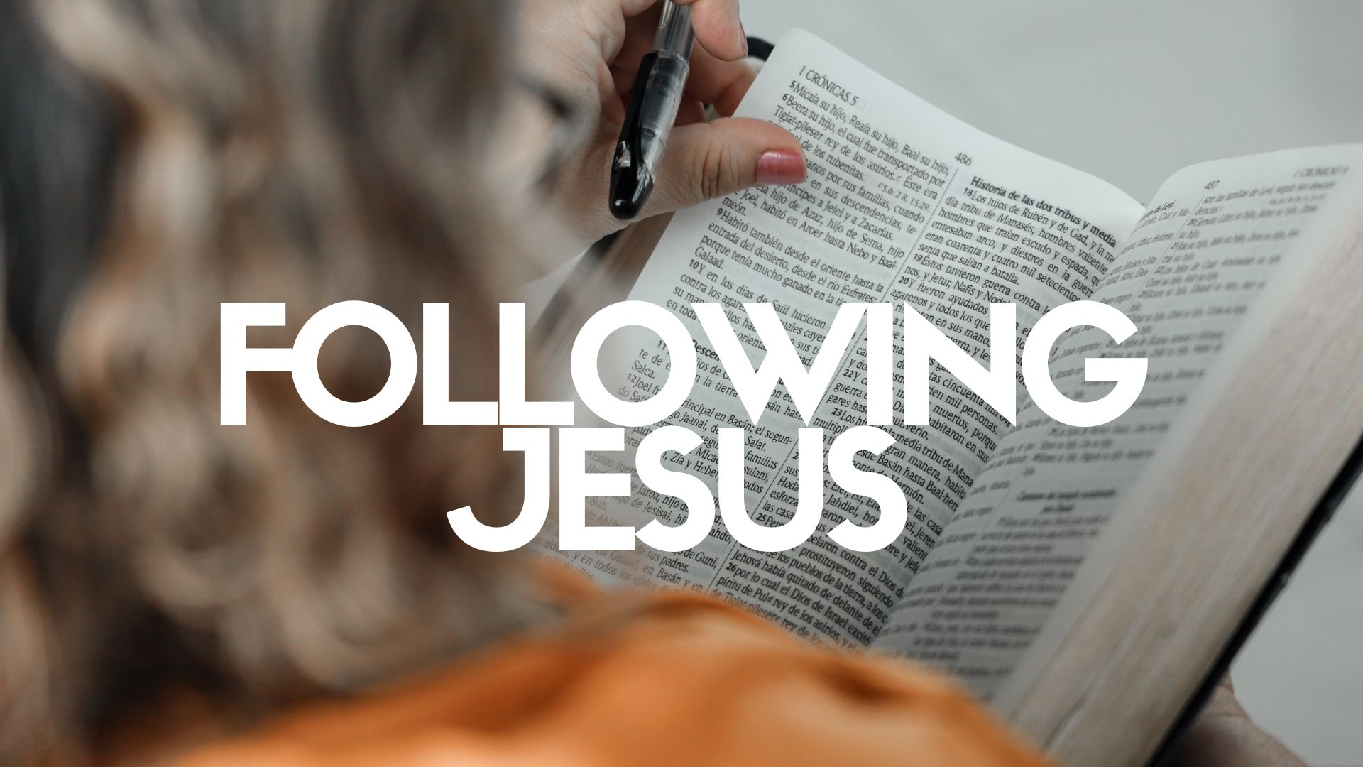 Following Jesus